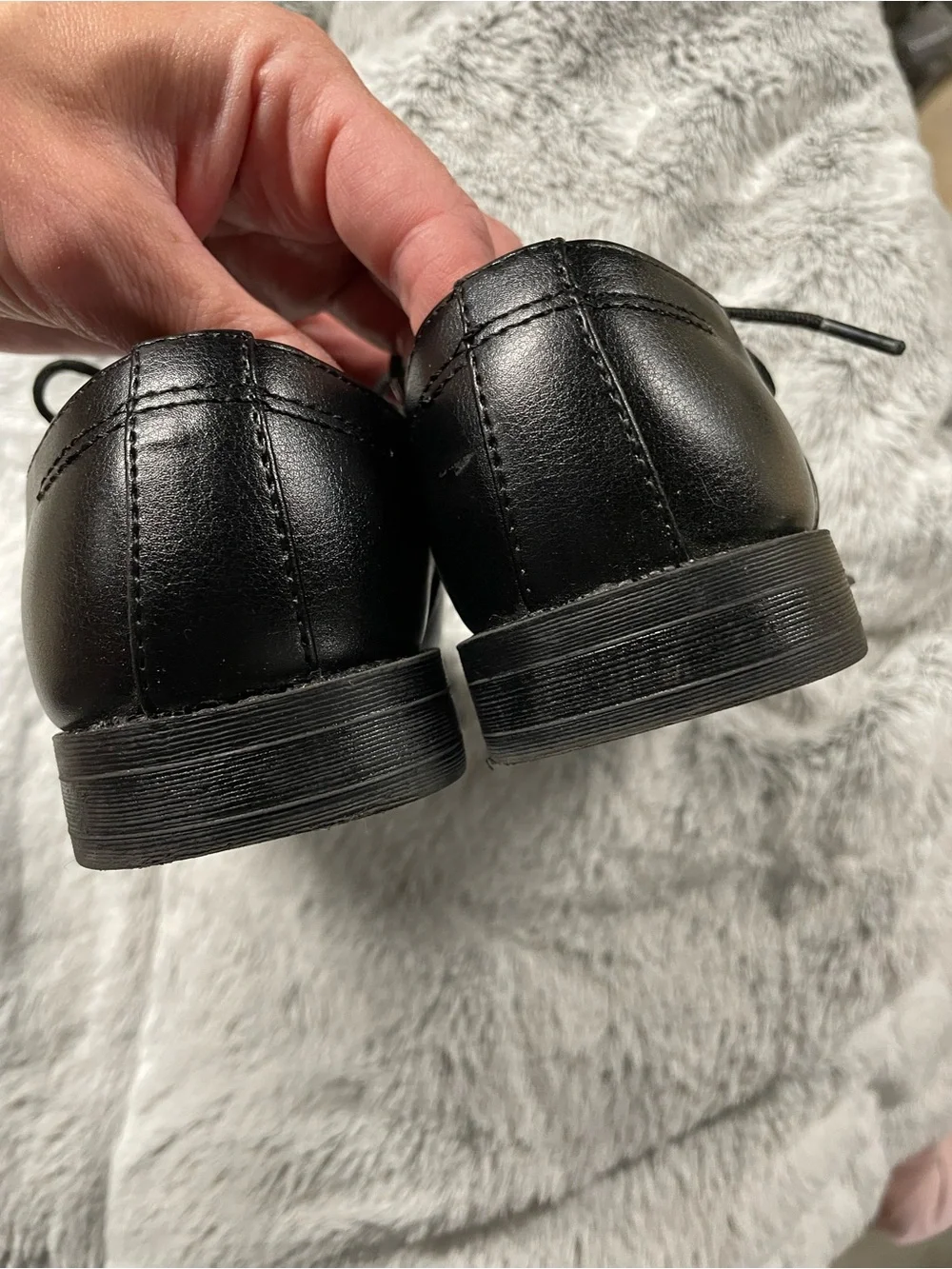 Sonoma Black Kids Lace-Up Dress Shoes